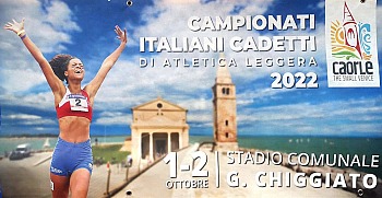 01-02/10/2022 - CAMPIONATI ITALIANI CADETTI - CAORLE