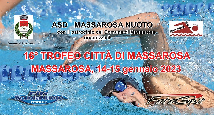 14-15/01/2023 - 16° TROFEO CITTÀ DI MASSAROSA