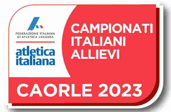 23-24-25/06/2023 CAMPIONATI ITALIANI ALLIEVI - CAORLE