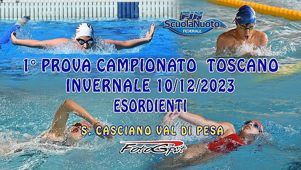 10/12/2023 - 1° PROVA INVERNALE FIN ESORDIENTI - S. CASCIANO VAL DI PESA