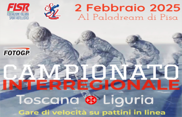 02/02/2025 - CAMPIONATO INTERREGIONALE VELOCITA' SU PATTINI - PISA