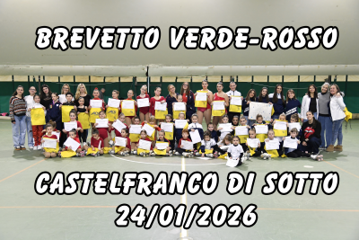 24/01/2026 - BREVETTO VERDE ROSSO - CASTELFRANCO