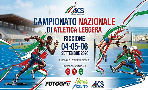 04-05-06/09/2026 - CAMPIONATO NAZIONALE AICS - RICCIONE